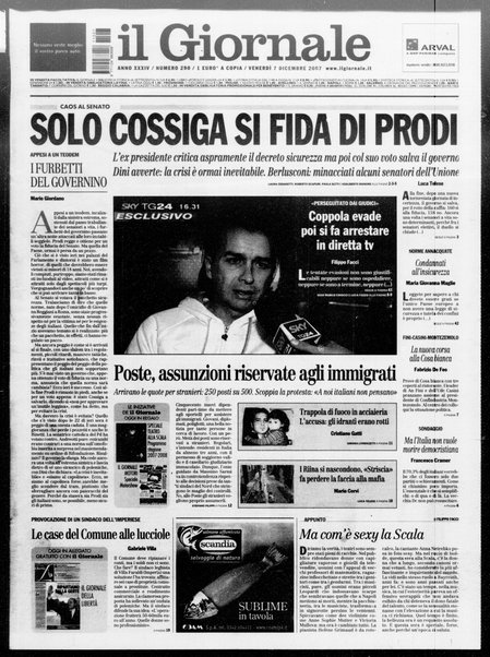 Il giornale : quotidiano del mattino